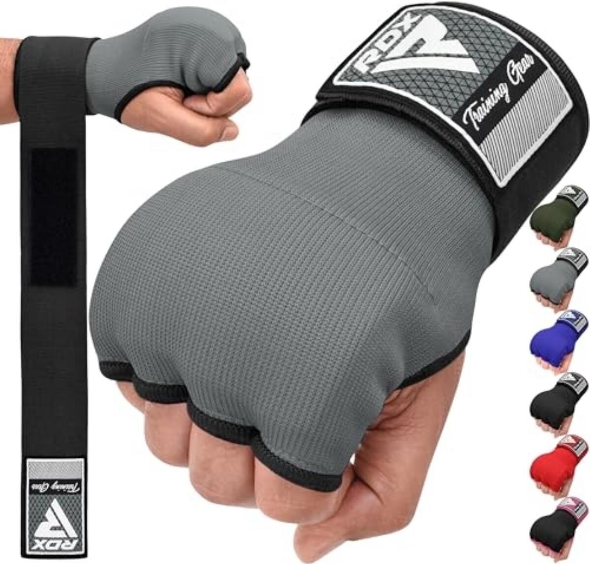 RDX IS Gel Padded Inner Gloves Hook & Loop Wrist Strap for Knuckle Protection 7/7