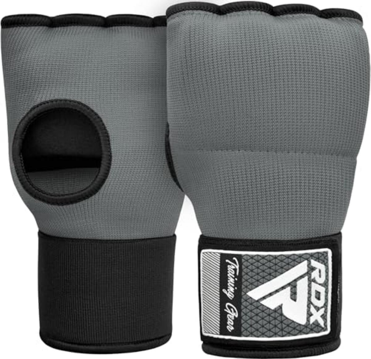 RDX IS Gel Padded Inner Gloves Hook & Loop Wrist Strap for Knuckle Protection 6/7