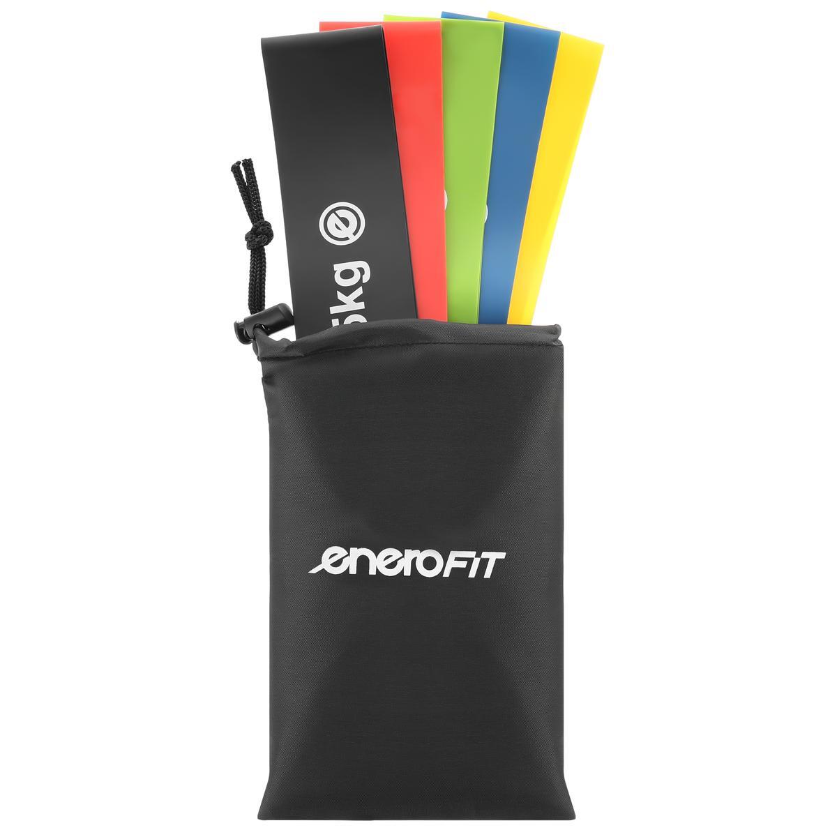 Taśma elastyczna fitness Enero Fit 5 sztuk (2,5 -15 kg) 6/7