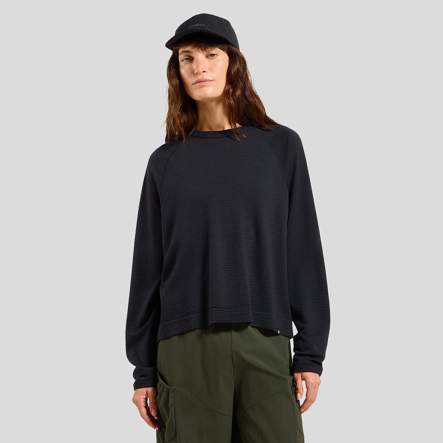 Ascent longsleeve van merinomix met wafelstructuur ODLO 3/5