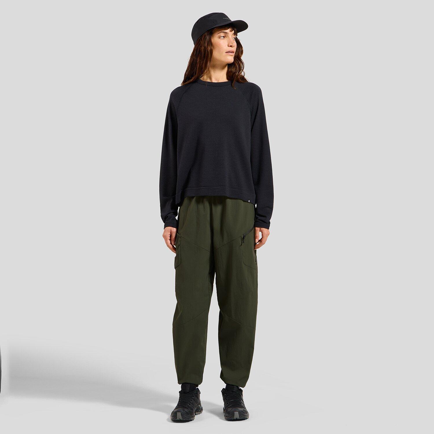Ascent longsleeve van merinomix met wafelstructuur ODLO 5/5