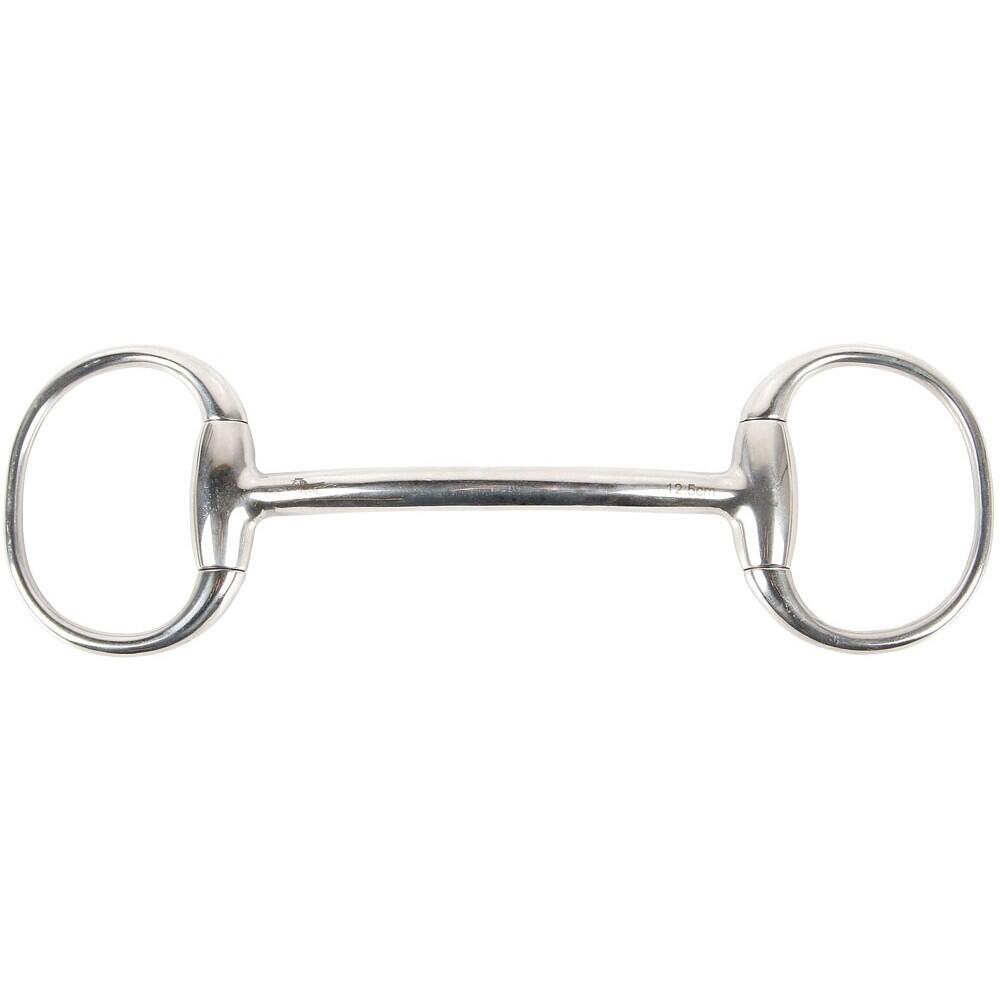 Olijfbit voor paarden met gebogen schacht Harry's Horse 1/2