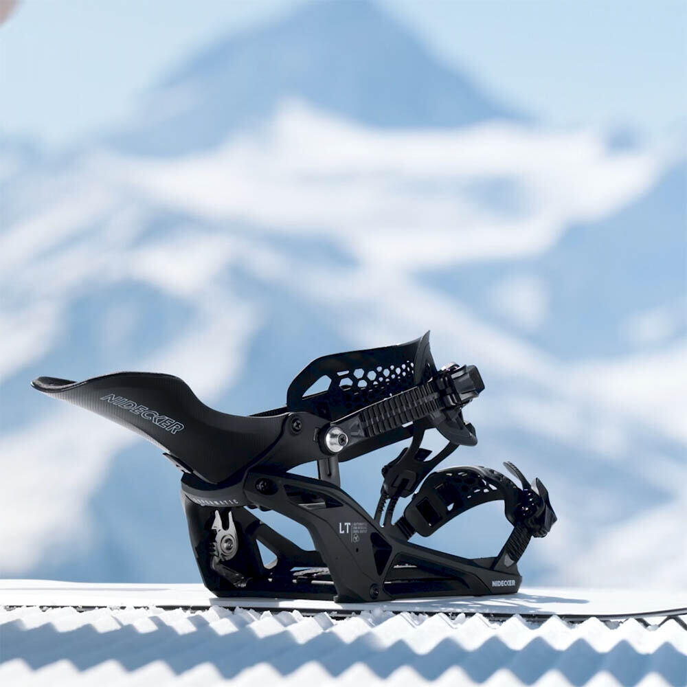 Fixations De Snowboard Supermatic Lt Black Homme 3/5