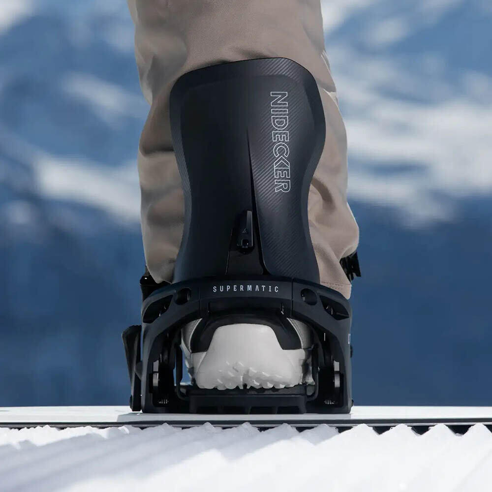 Fixations De Snowboard Supermatic Lt Black Homme 5/5