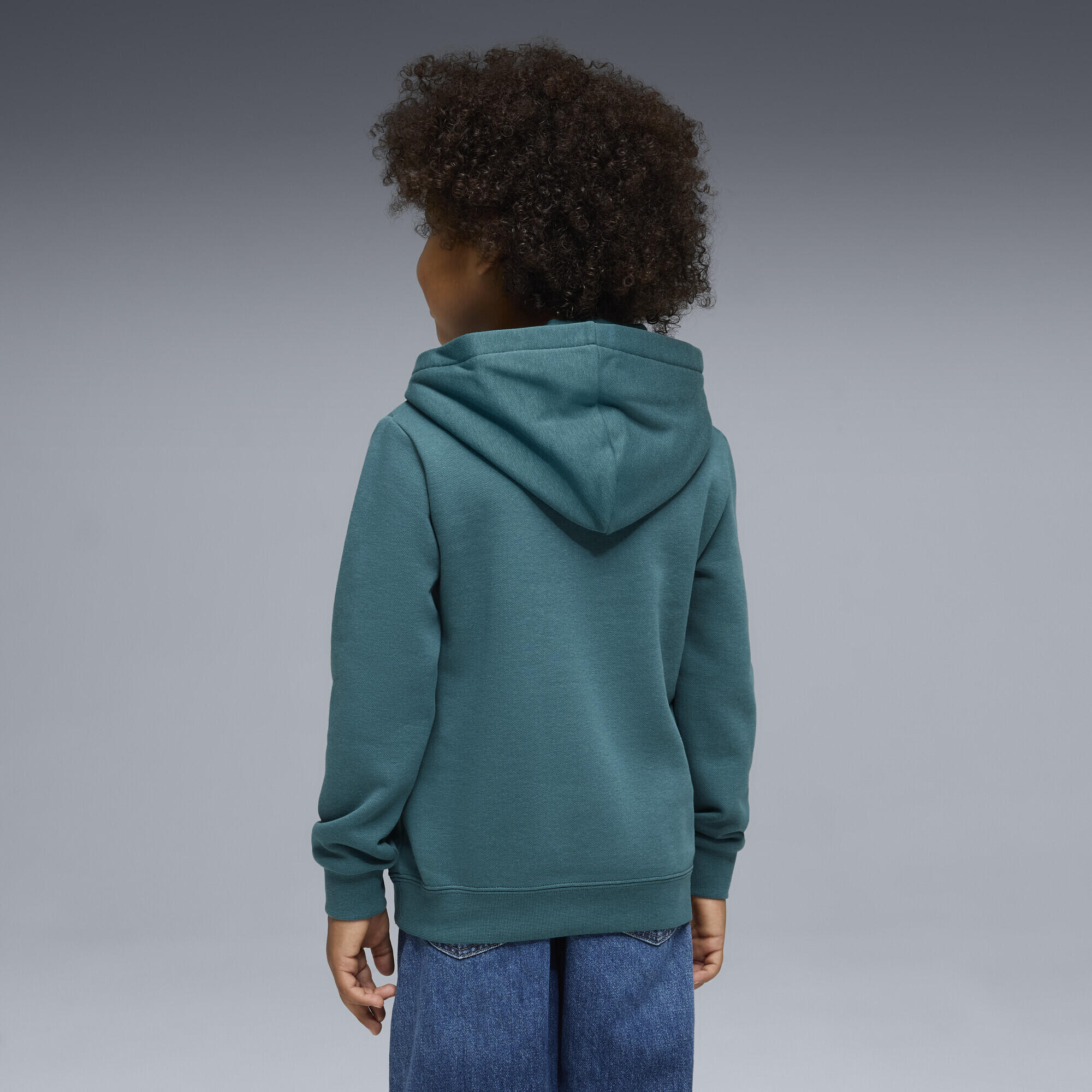 Felpa con cappuccio in pile con logo ESS N. 1 per bambini PUMA 3/5
