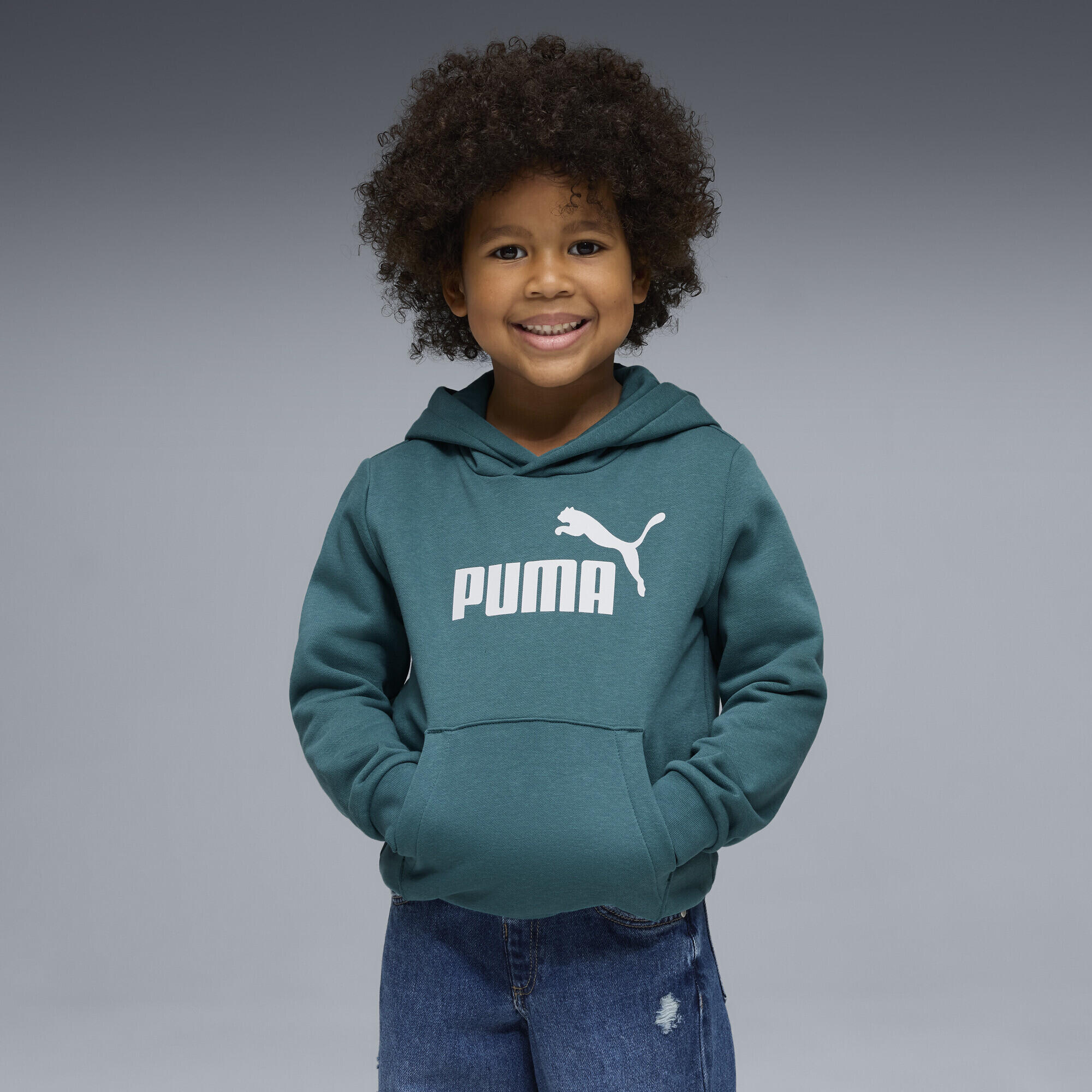ESS No. 1 Logo Fleece-Hoodie Jungen PUMA 2/5