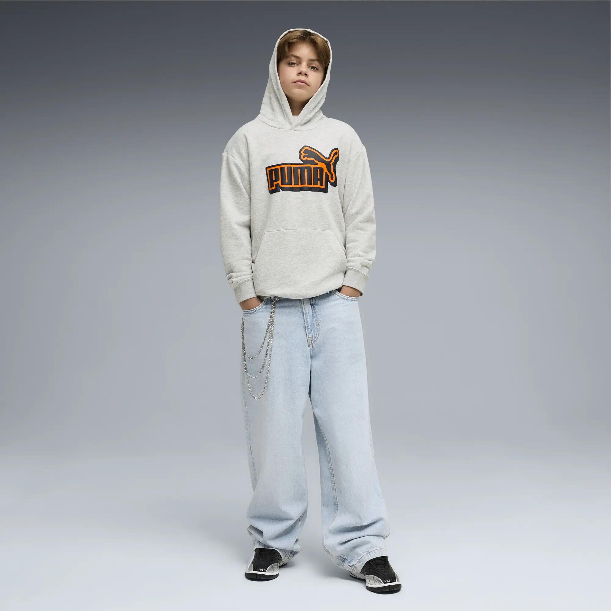 Sudadera con capucha Essentials Logo Lab de corte holgado Niño PUMA 4/5