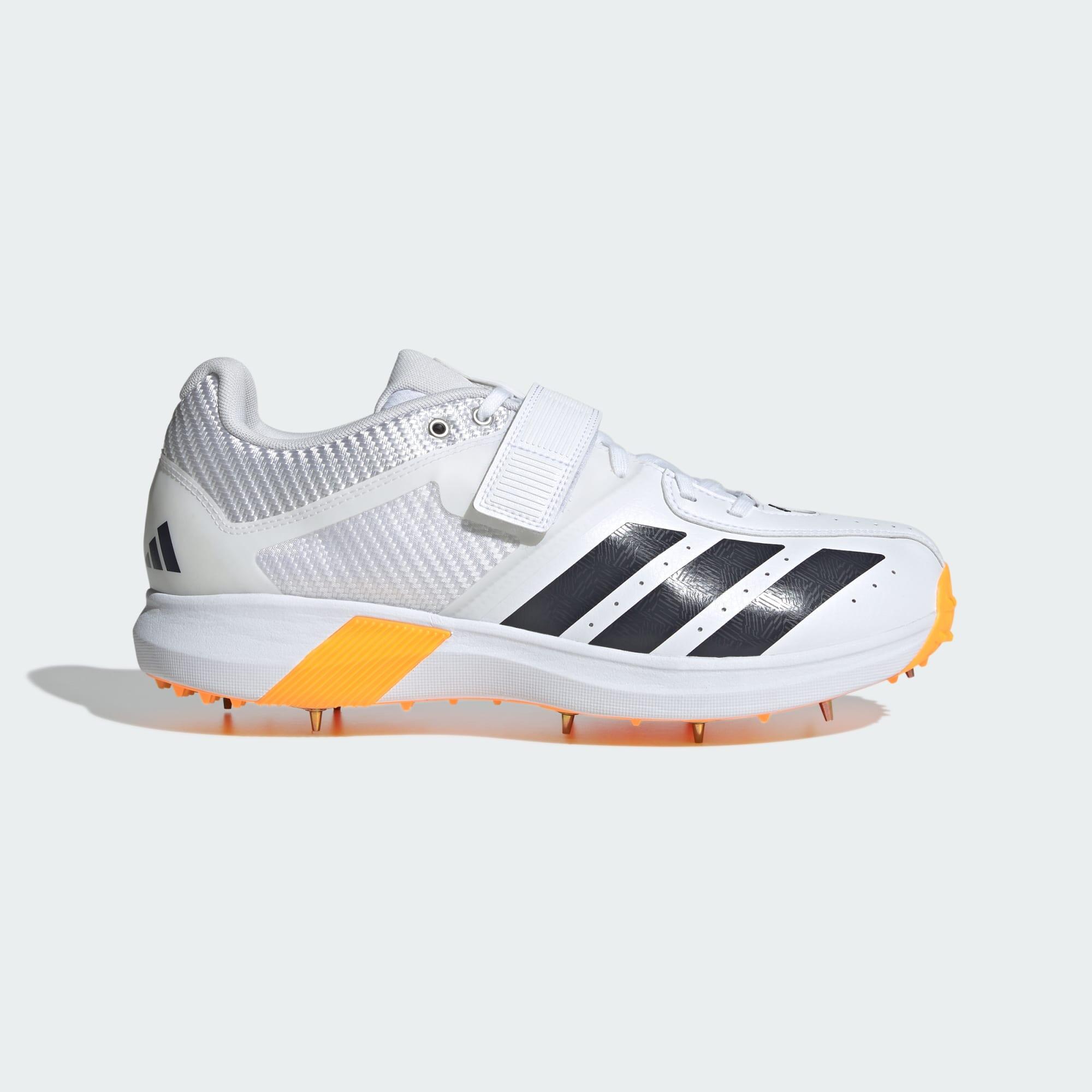 Adidas - Chaussure De Cricket 22yds Vector - Chaussures À Pointes - Blanc|gris|noir - Decathlon