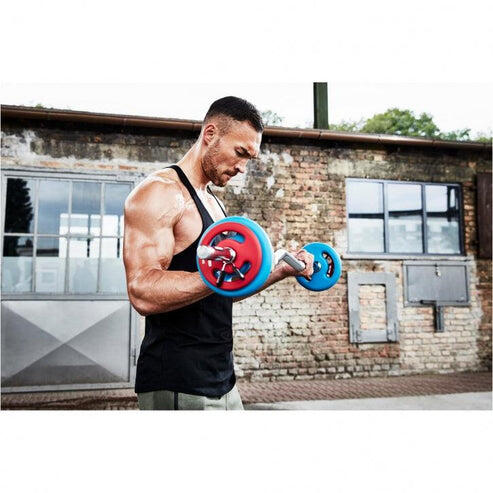 Gorilla Sports - Paire De Disques De Poids Néoprène | Fitness Et Musculation | Au Choix De 2kg À - Disque Bumper Haltérophilie - 2 X 3 Kg - Decathlon