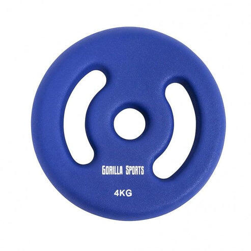 PAIRE DE DISQUES DE POIDS NÉOPRÈNE | FITNESS ET MUSCULATION | AU CHOIX DE 2KG À 2/7