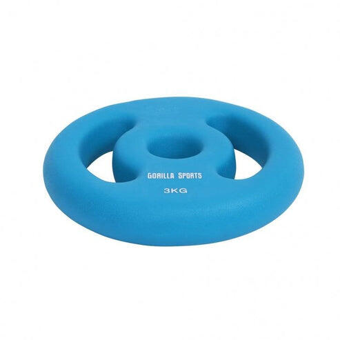 PAIRE DE DISQUES DE POIDS NÉOPRÈNE | FITNESS ET MUSCULATION | AU CHOIX DE 2KG À 5/7