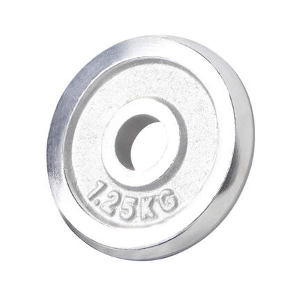 DISQUE DE MUSCULATION CHROMÉ | DIAM 31 MM | AU CHOIX DE 1,25KG À 30KG