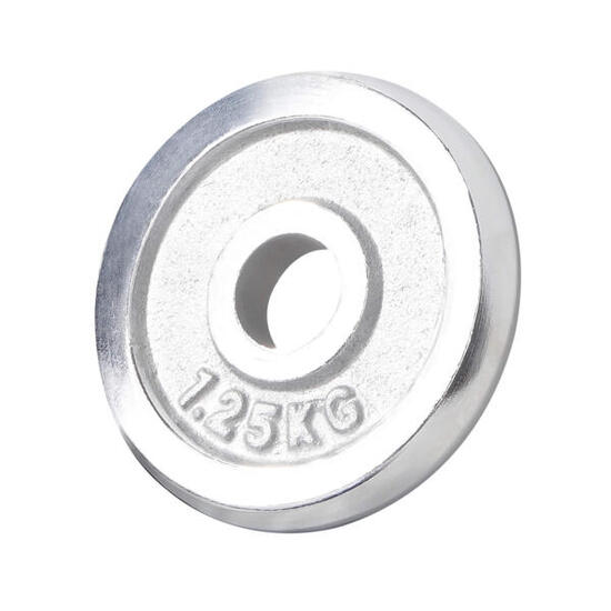 DISQUE DE MUSCULATION CHROMÉ | DIAM 31 MM | AU CHOIX DE 1,25KG À 30KG