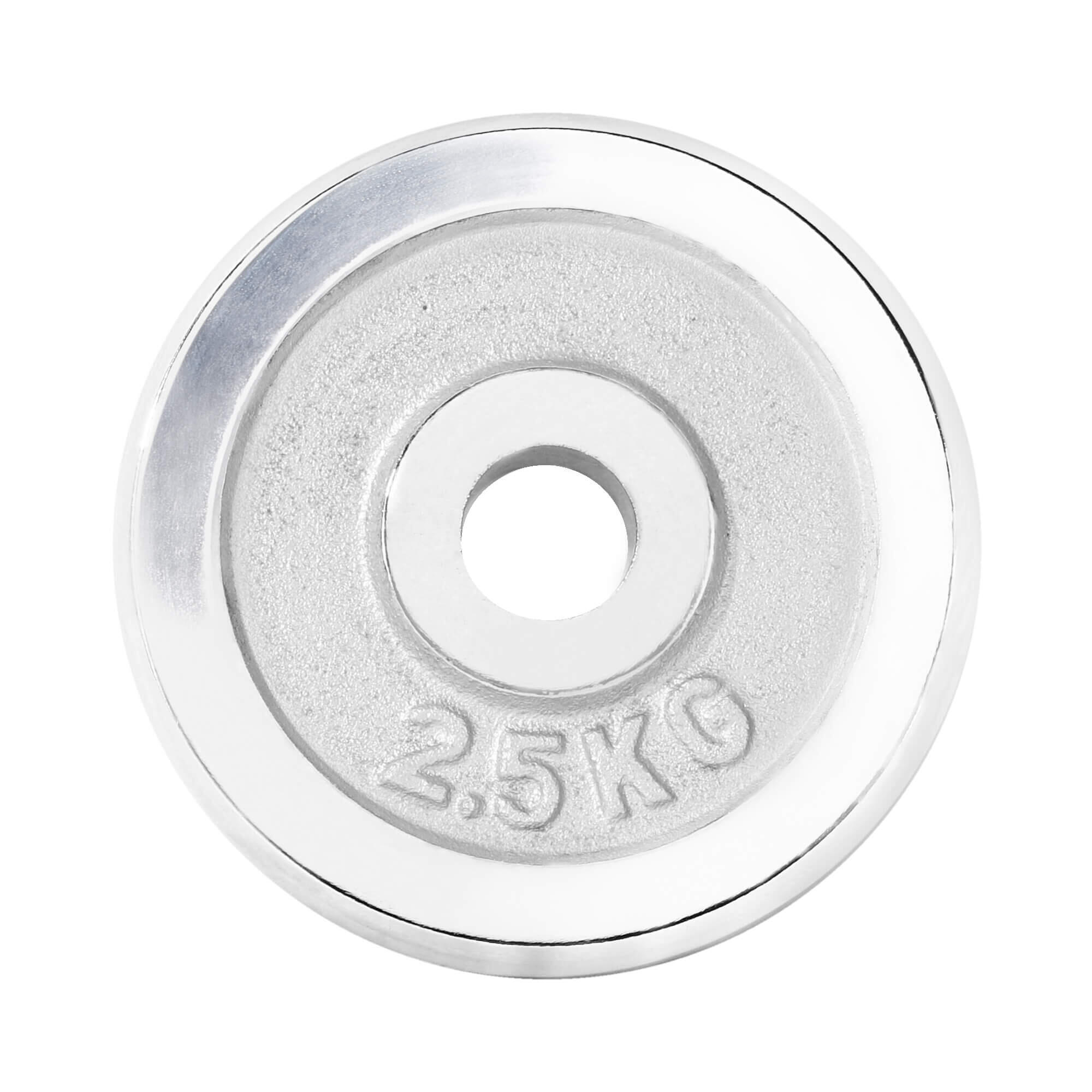 KIT HALTÈRES COURT DE 27.5 KG AVEC DISQUES CHROMÉS | MUSCULATION | 30MM/31MM 4/4