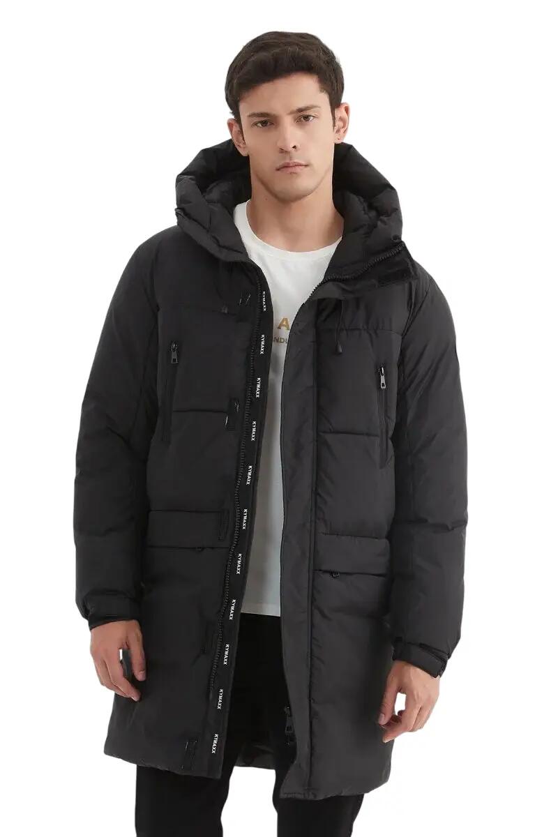 Geca barbati Kymaxx Patrick negru L 4/4