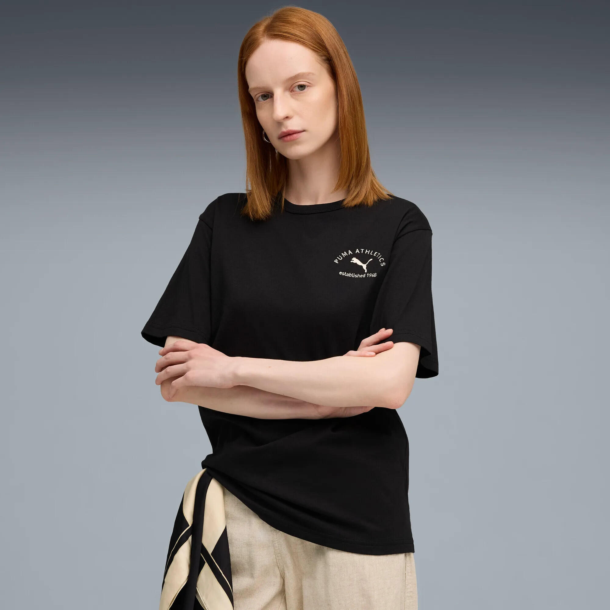 Puma Damen T-Shirt CLASS Relaxed Tee 688130 3/5