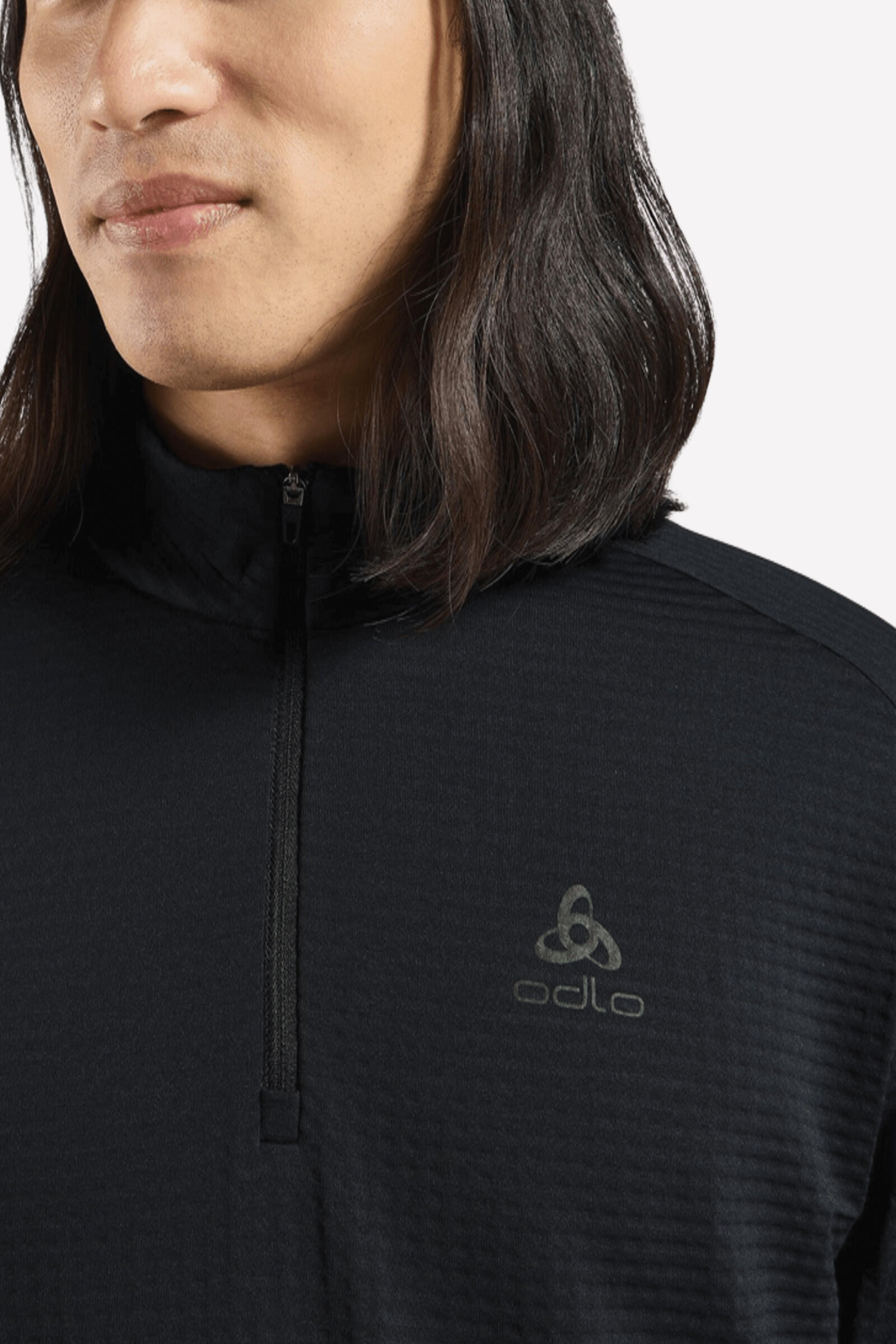 Bluza bez kaptura rozpinana Odlo Mid layer 1/2 zip ESSENTIAL THERMAL 5/7