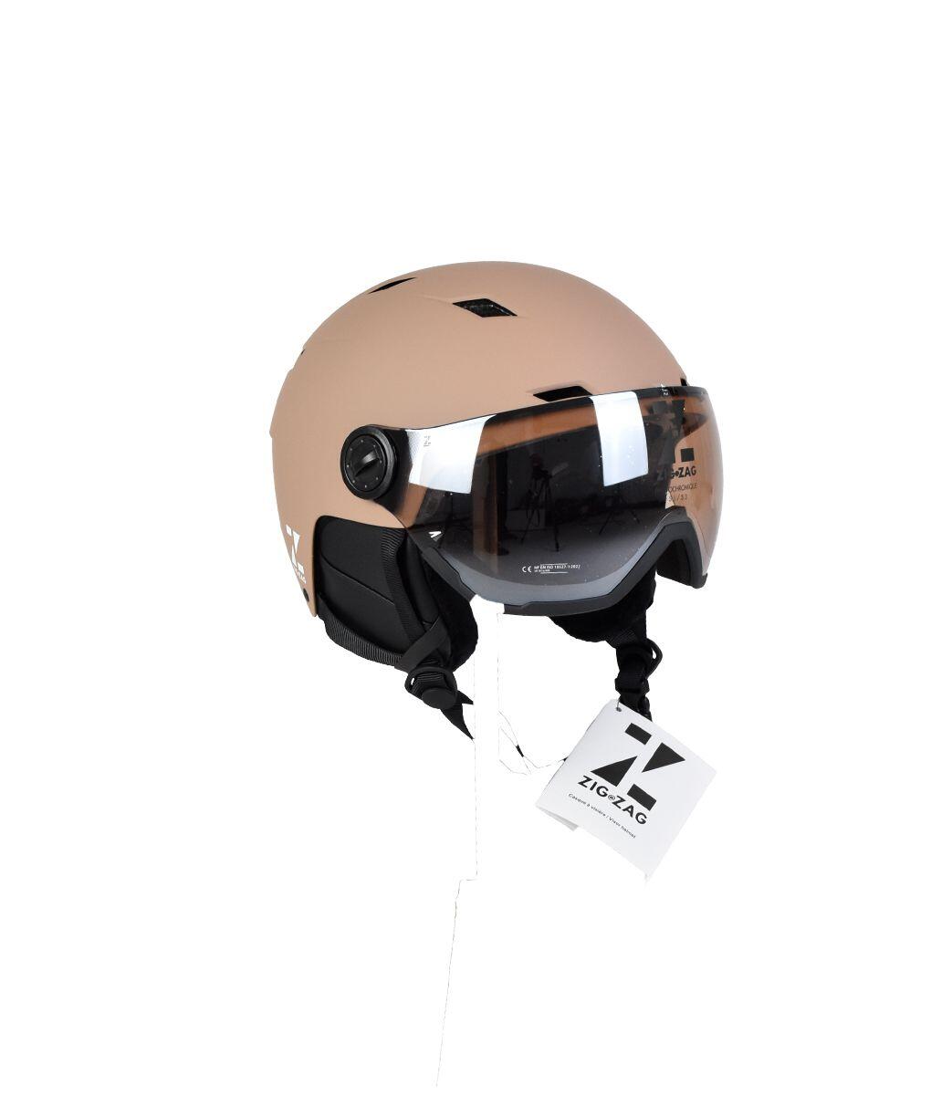 Casque de ski ZigZag C300 Visor Photo (Beige) 3/3