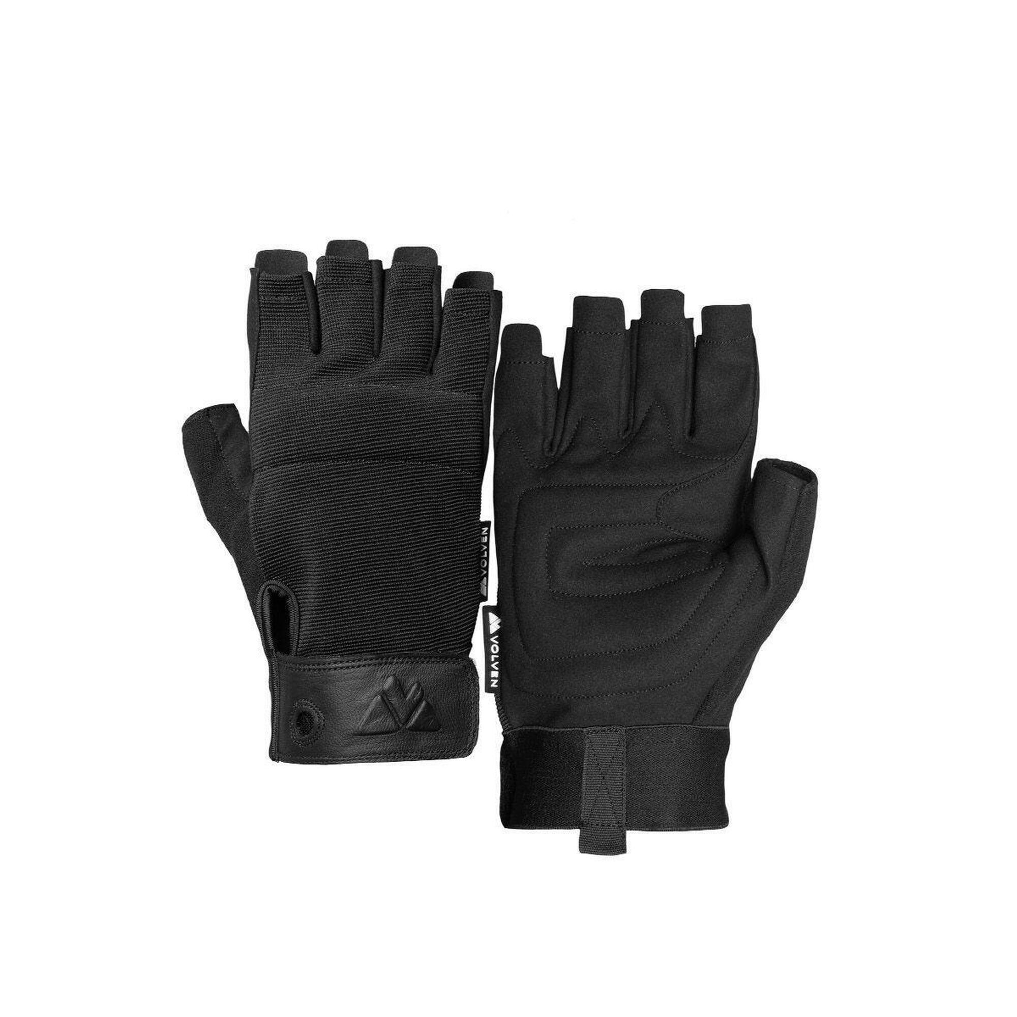 VOLVEN Lezecké rukavice via Ferrata Half Finger