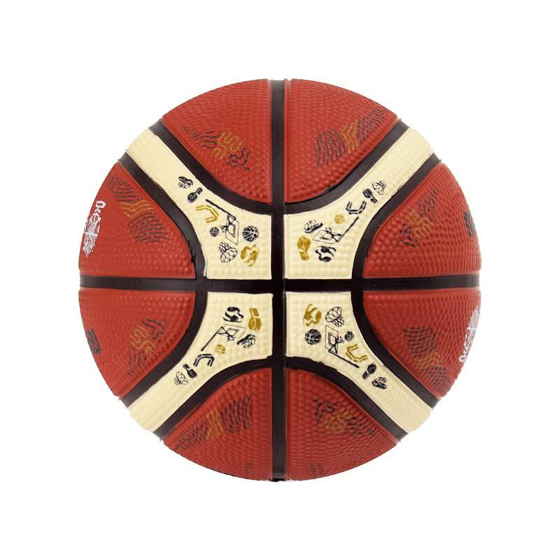Mini minge baschet Molten B1G200‑E5Z EuroBasket 2025 – marime 1