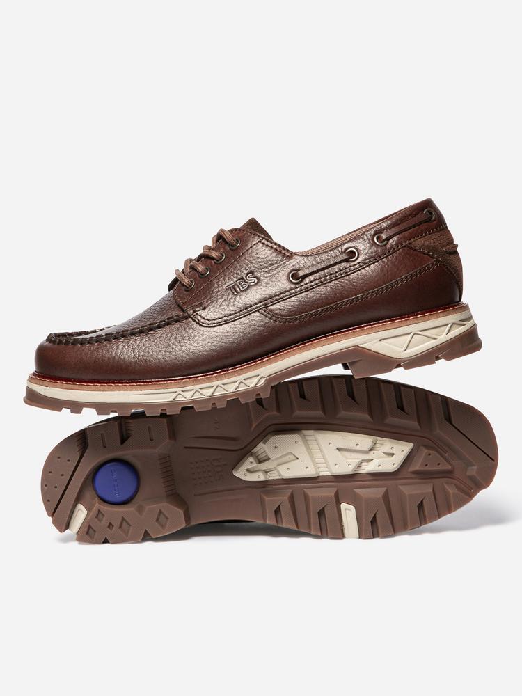 Chaussures bateau Homme - MERCURY Marron 3/5