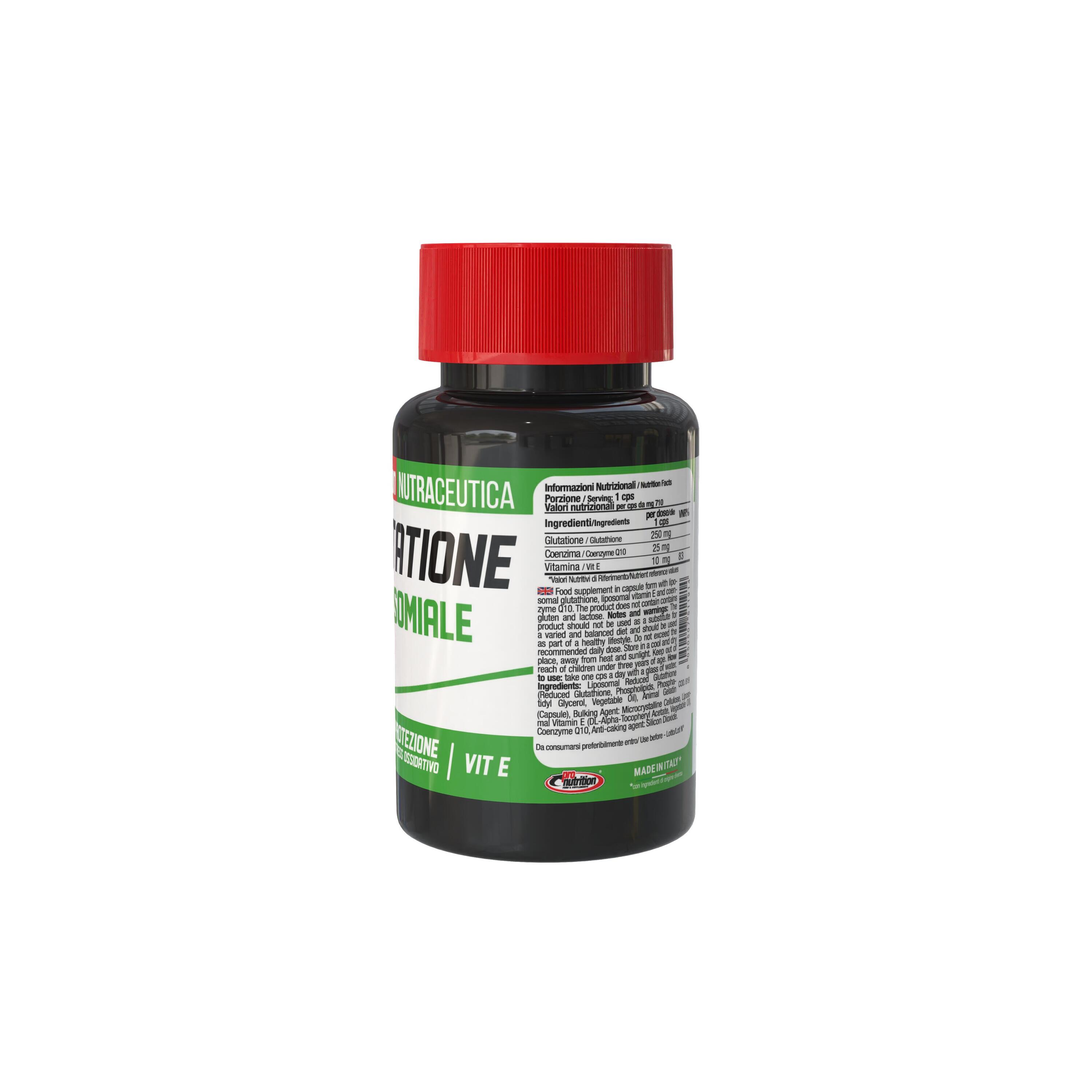 Pro Nutrition Glutatione Liposomiale + CoQ10 + Vit E (30 compresse) 2/3