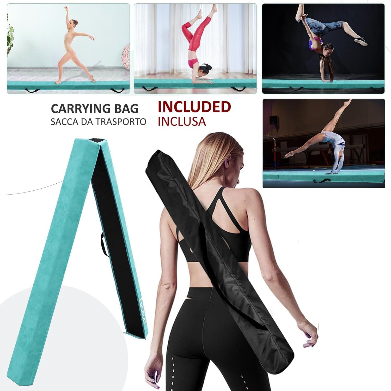 Trave Ginnastica Artistica per Casa Trave di Equilibrio Pieghevole FF 6/6