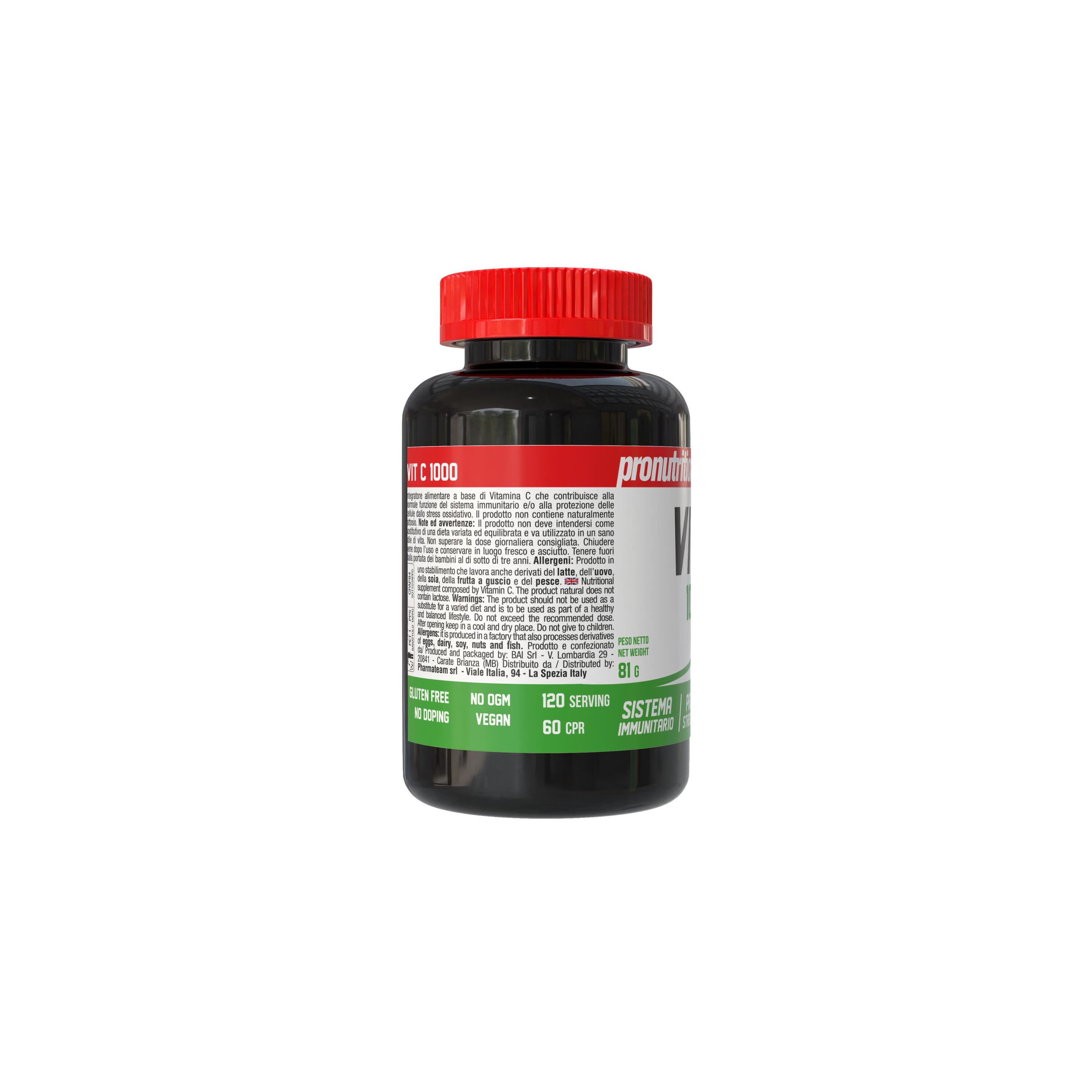 Pro Nutrition Vitamina C (1000mg, 60 compresse) 3/3