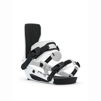 Attacco per snowboard bianco da uomo Ride Specter per te
