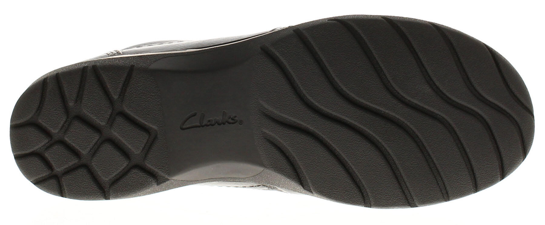 Clarks Womens Flat Shoes Carleigh Ray Leather black UK Size 7.5 5/5