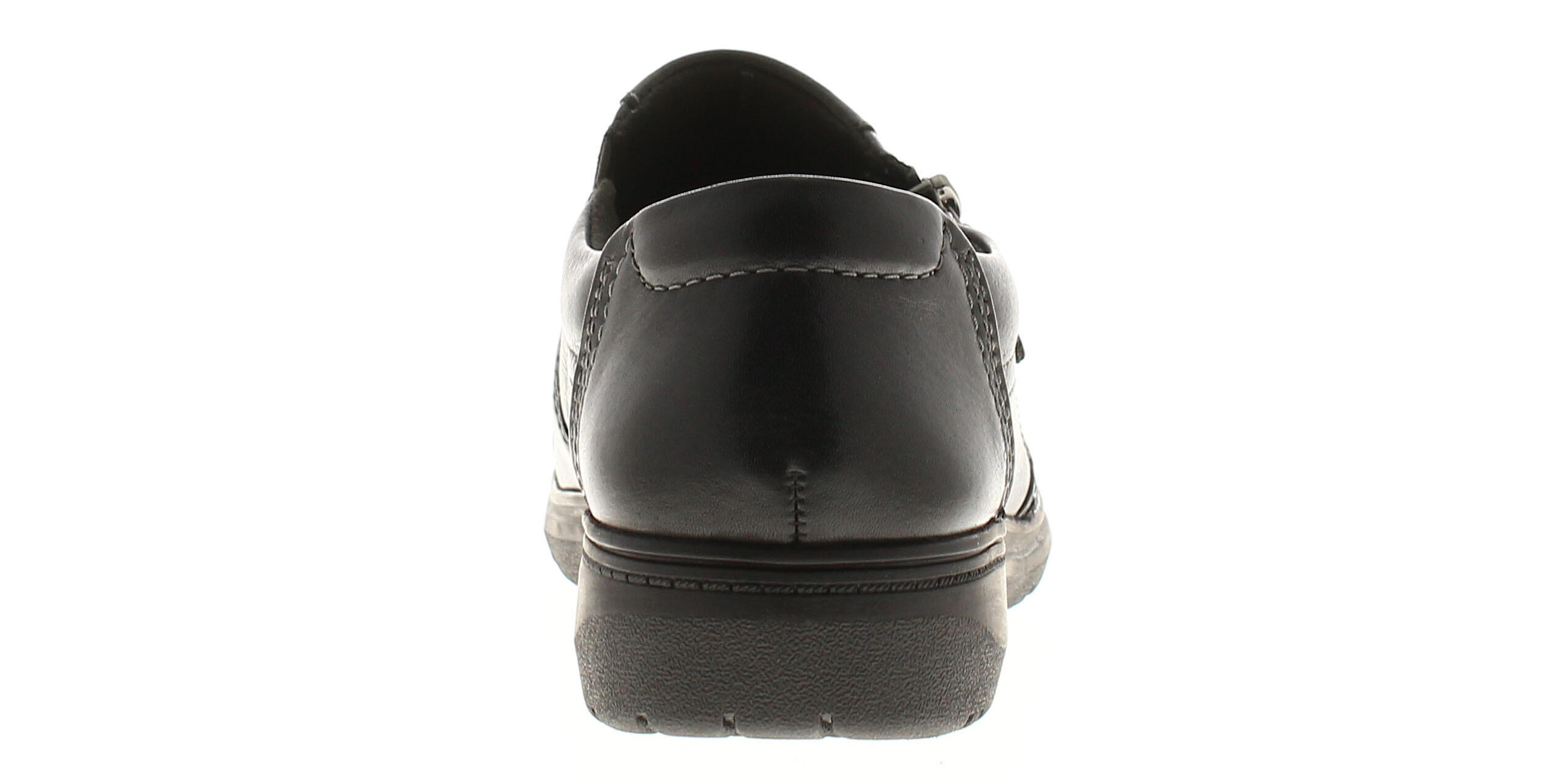 Clarks Womens Flat Shoes Carleigh Ray Leather black UK Size 7.5 4/5