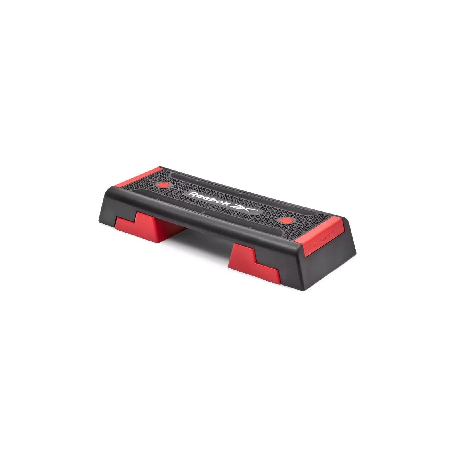 1622 Reebok Step Board Studio - Zwart / rood 3/4