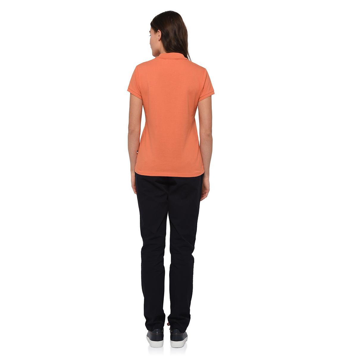 Polo piqué manches courtes Roland-Garros femme - Bleu Marine 2/5