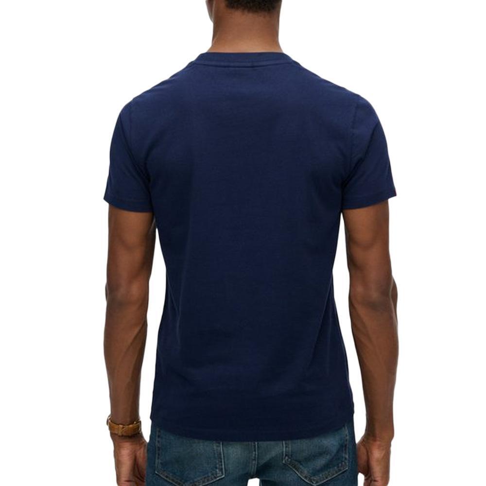 T-shirt Marine/Rouge Homme Superdry Vintage LogoR6Ts 3/3