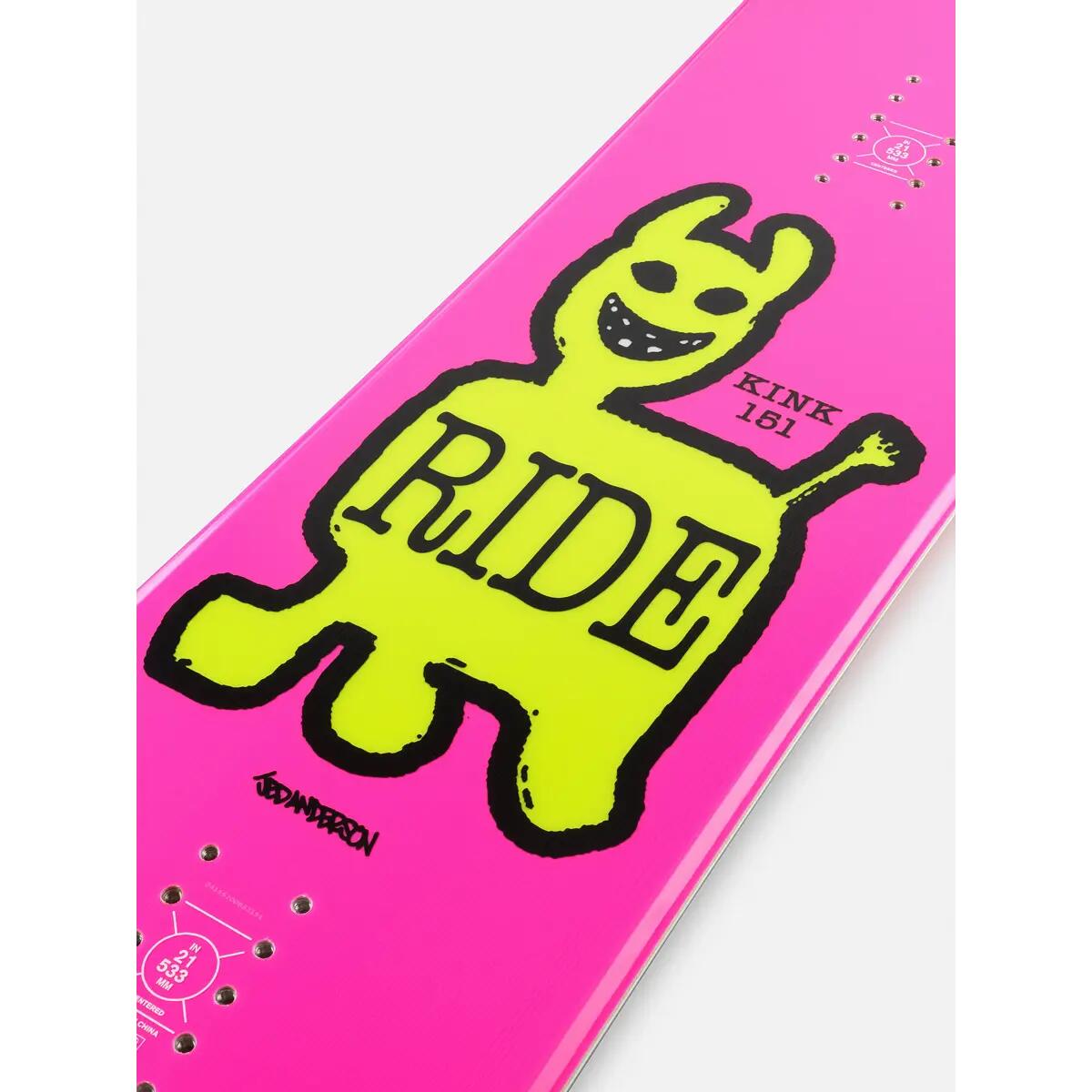 Snowboard Ride Kink Pink per uomo 5/7