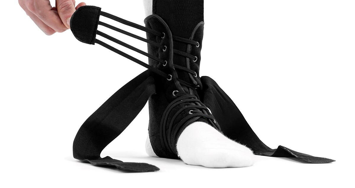 REKD Chevillières ENERGY COVERT ANKLE BRACE Noir- Taille L 2/6