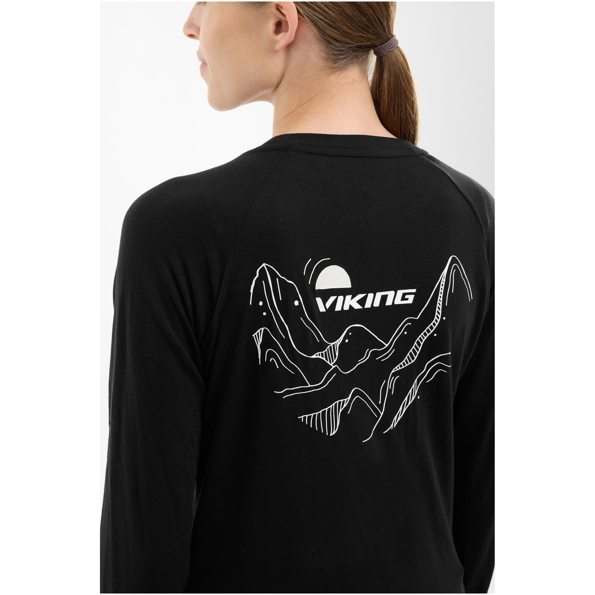 Longsleeve damski VIKING Andali Lady Merino 6/7