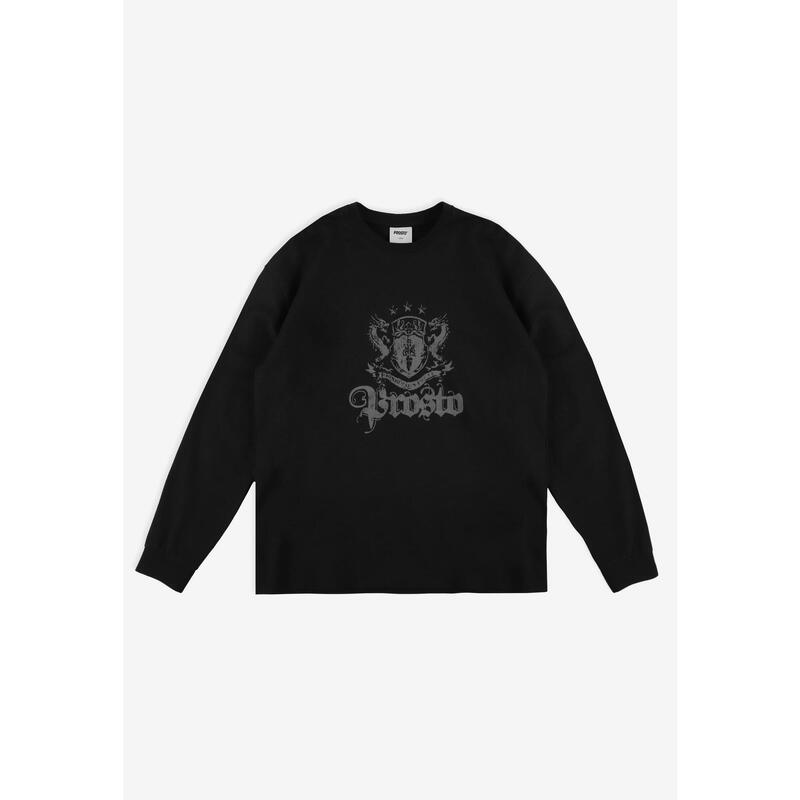 Bluză cu mâneci lungi pentru bărbați PROSTO Crest