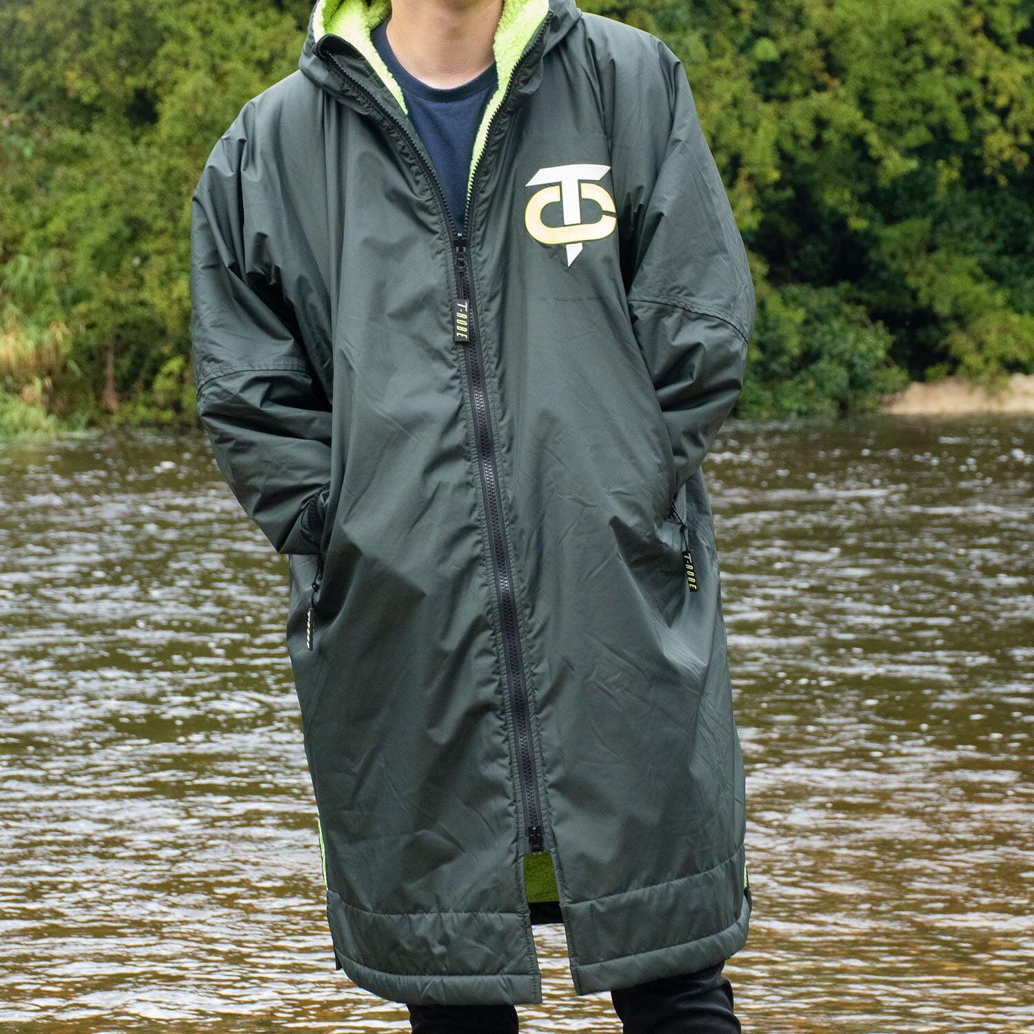 T-Robe Weerbestendige Kamerjas - Groen/Limoen - Volwassenen - Extra Klein 2/7