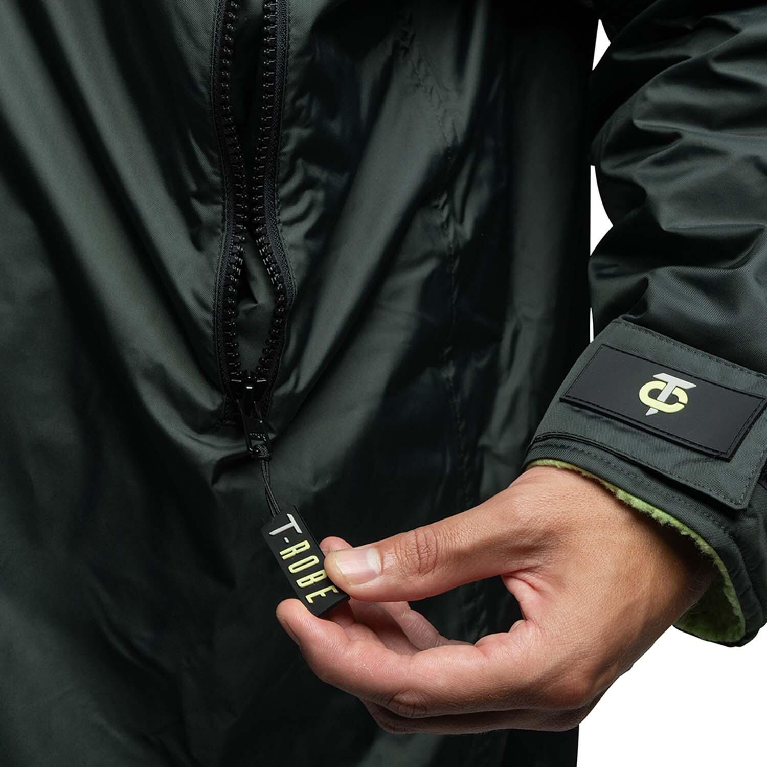 T-Robe Weerbestendige Kamerjas - Groen/Limoen - Volwassenen - Extra Klein 5/7