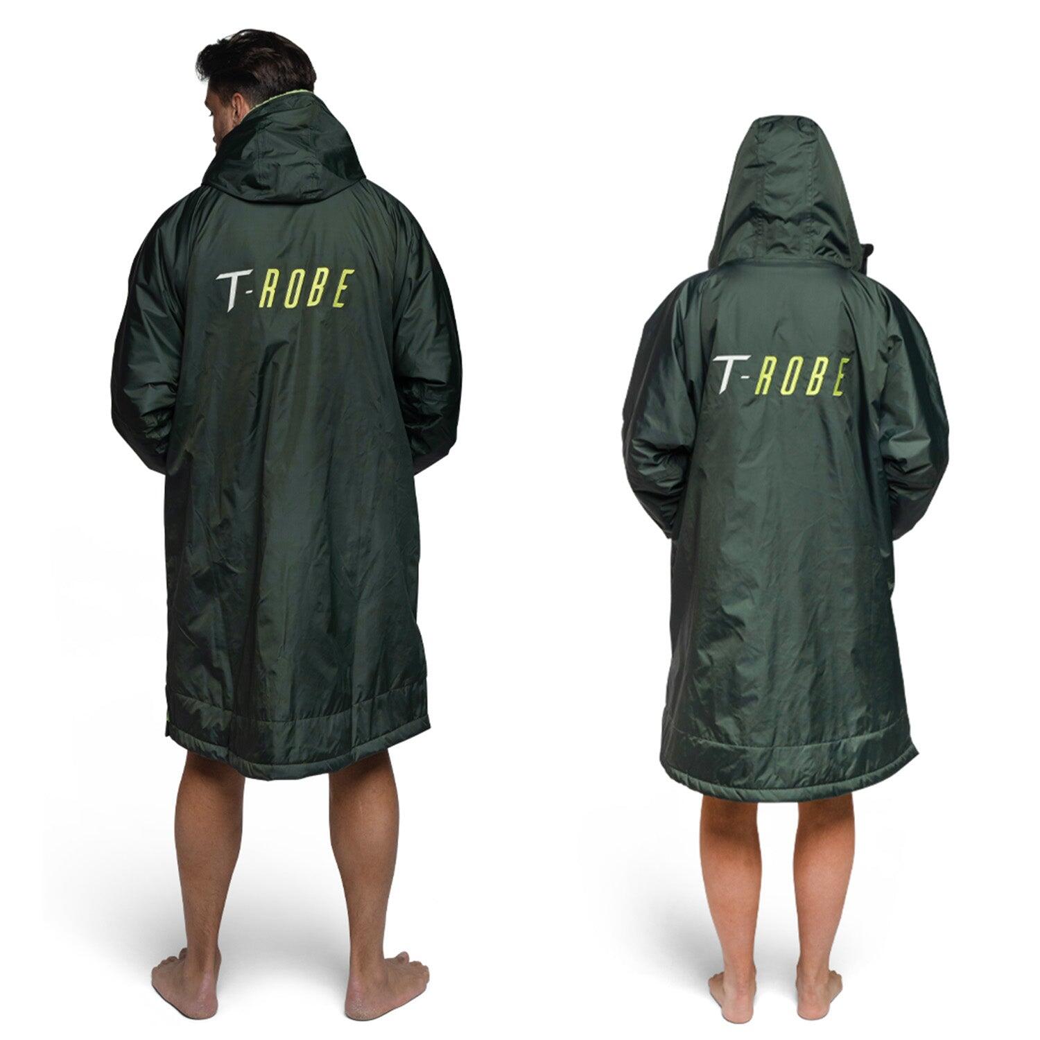 T-Robe Weerbestendige Kamerjas - Groen/Limoen - Volwassenen - Extra Klein 6/7