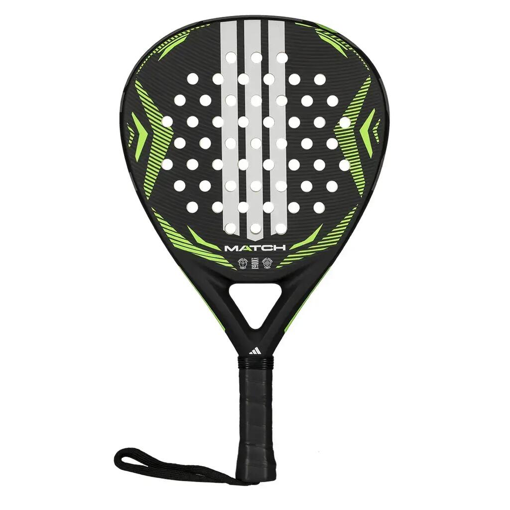 adidas Match Black/Green 2026 Padel Racket