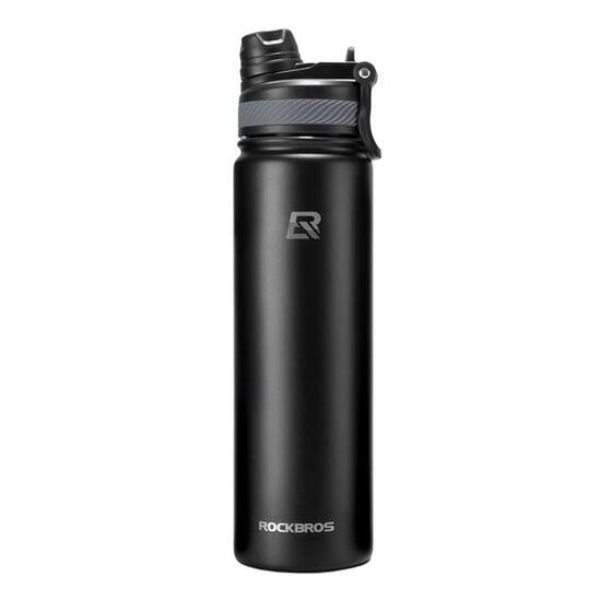 Bidon termiczny sportowy Rockbros 35210029002 czarny 650ml