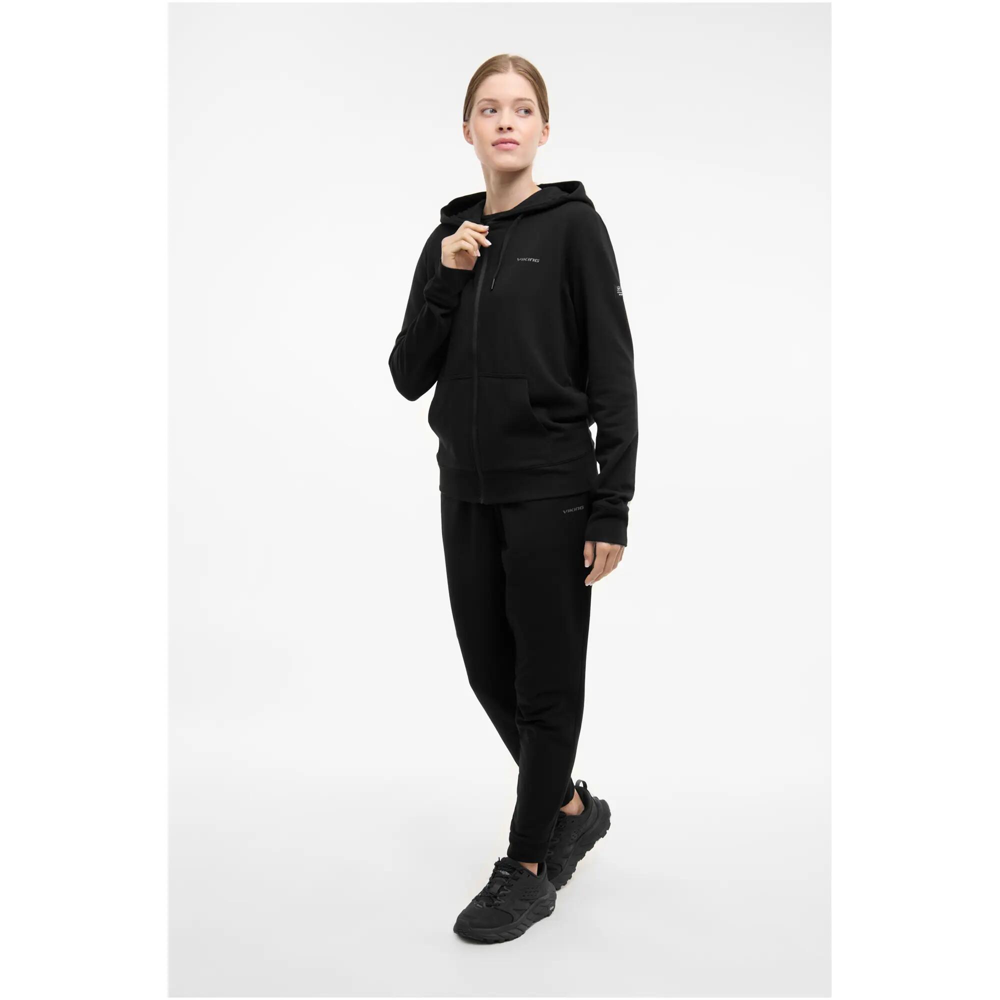 Polaire femme VIKING Team Wear Bamboo à capuche zippée 3/7