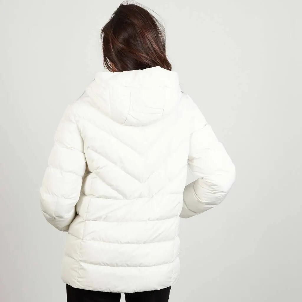 Kurtka GEOX W SPHERICA HOOD JKT Biały 3/5