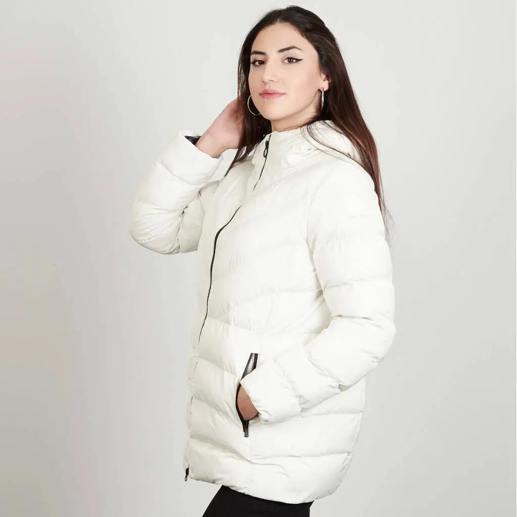 Kurtka GEOX W SPHERICA HOOD JKT Biały 2/5