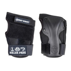 187 KILLER PADS Protèges Poignets DERBY Noir