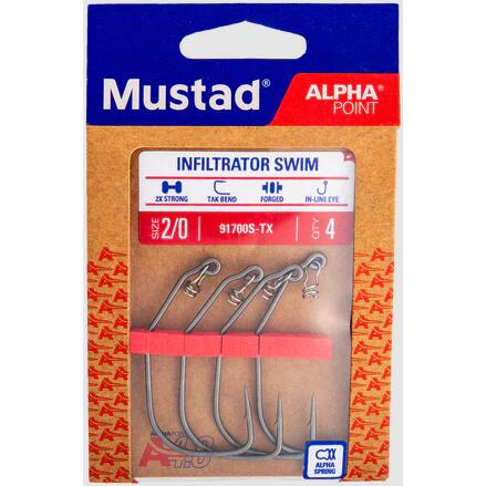 Carlige offset Mustad Infiltrator swim