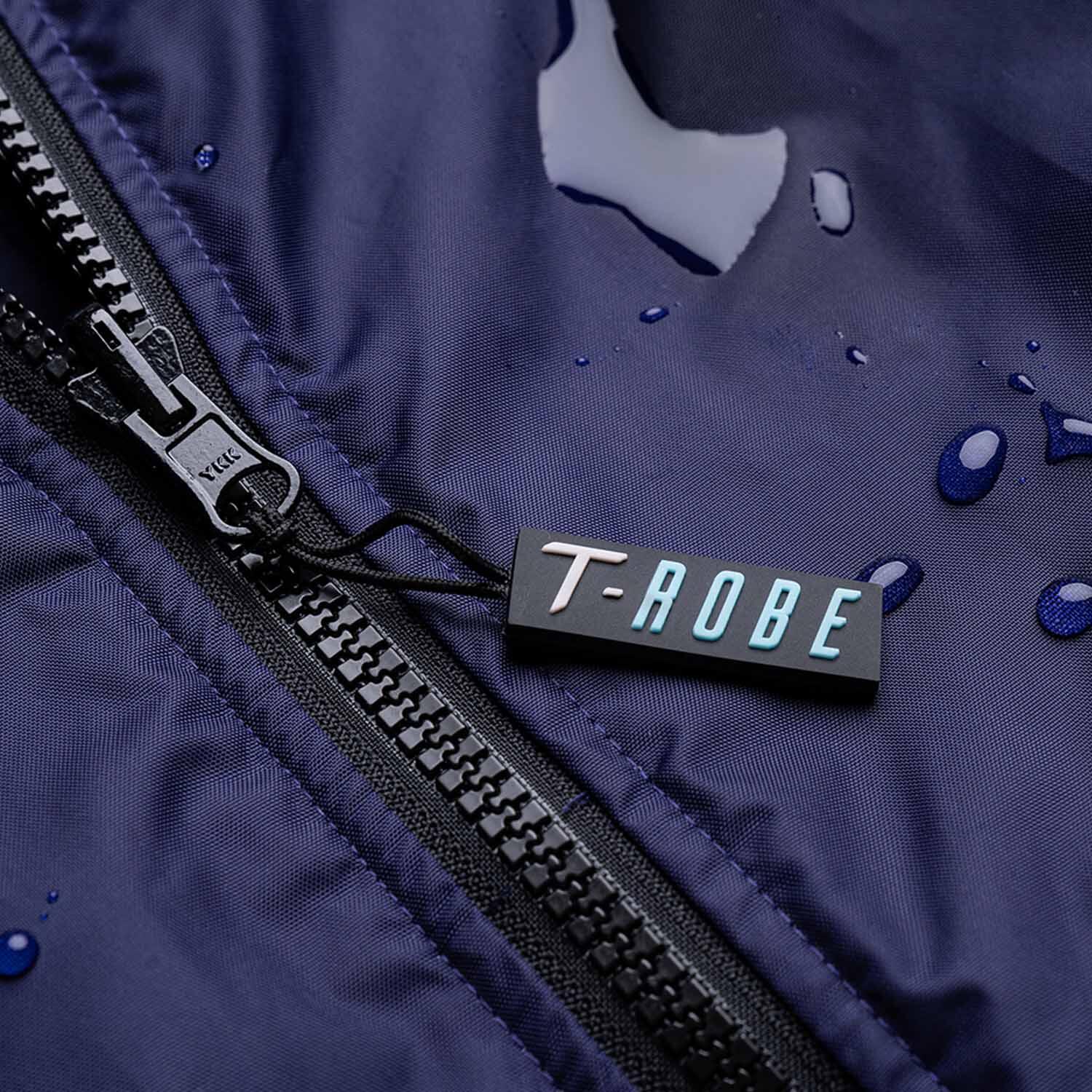 T-Robe Weerbestendige Kamerjas - Purper/Blauw - Volwassenen - Extra Klein 5/7