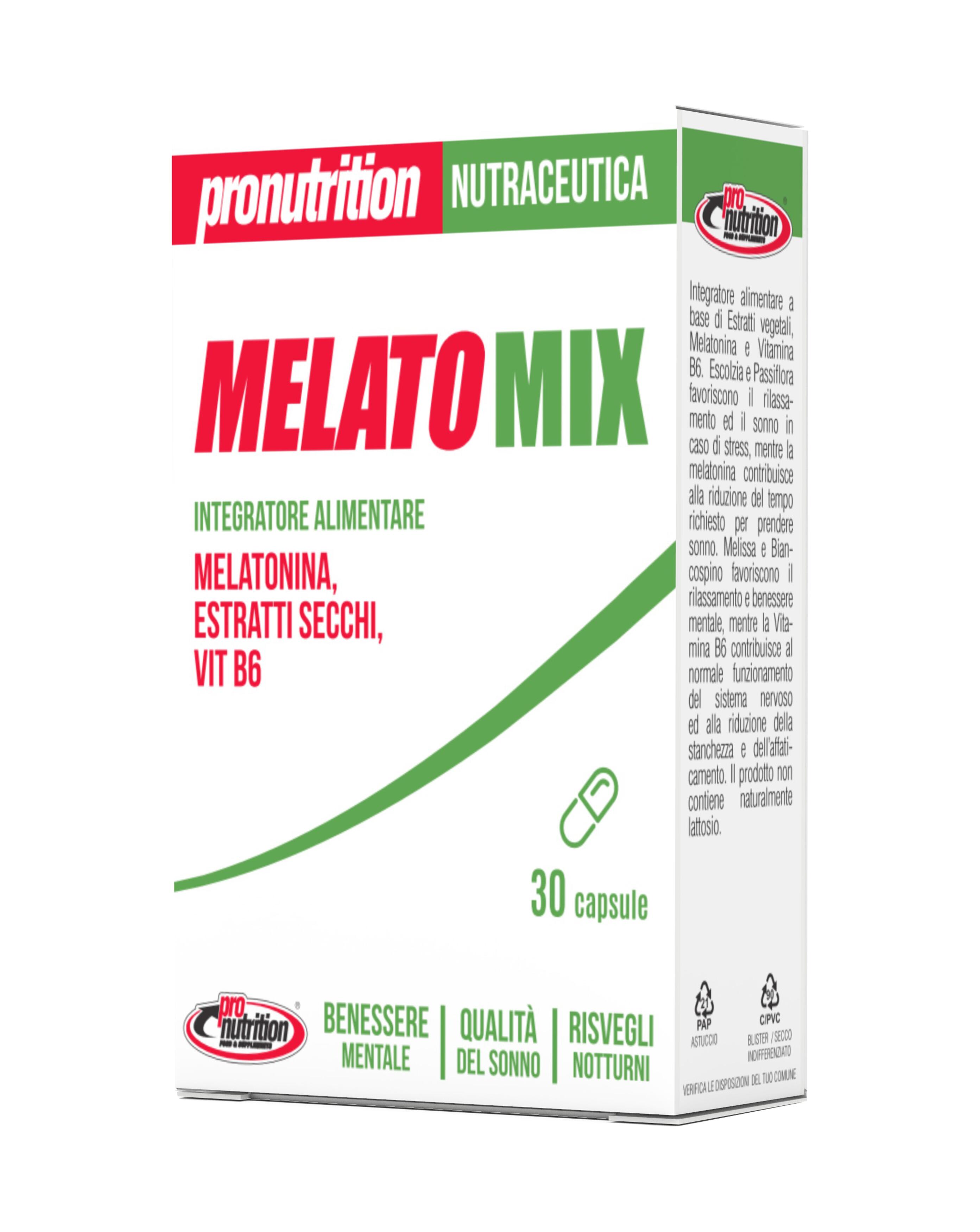 PRO NUTRITION Pro Nutrition Melatomix Melatonina (30 capsule)